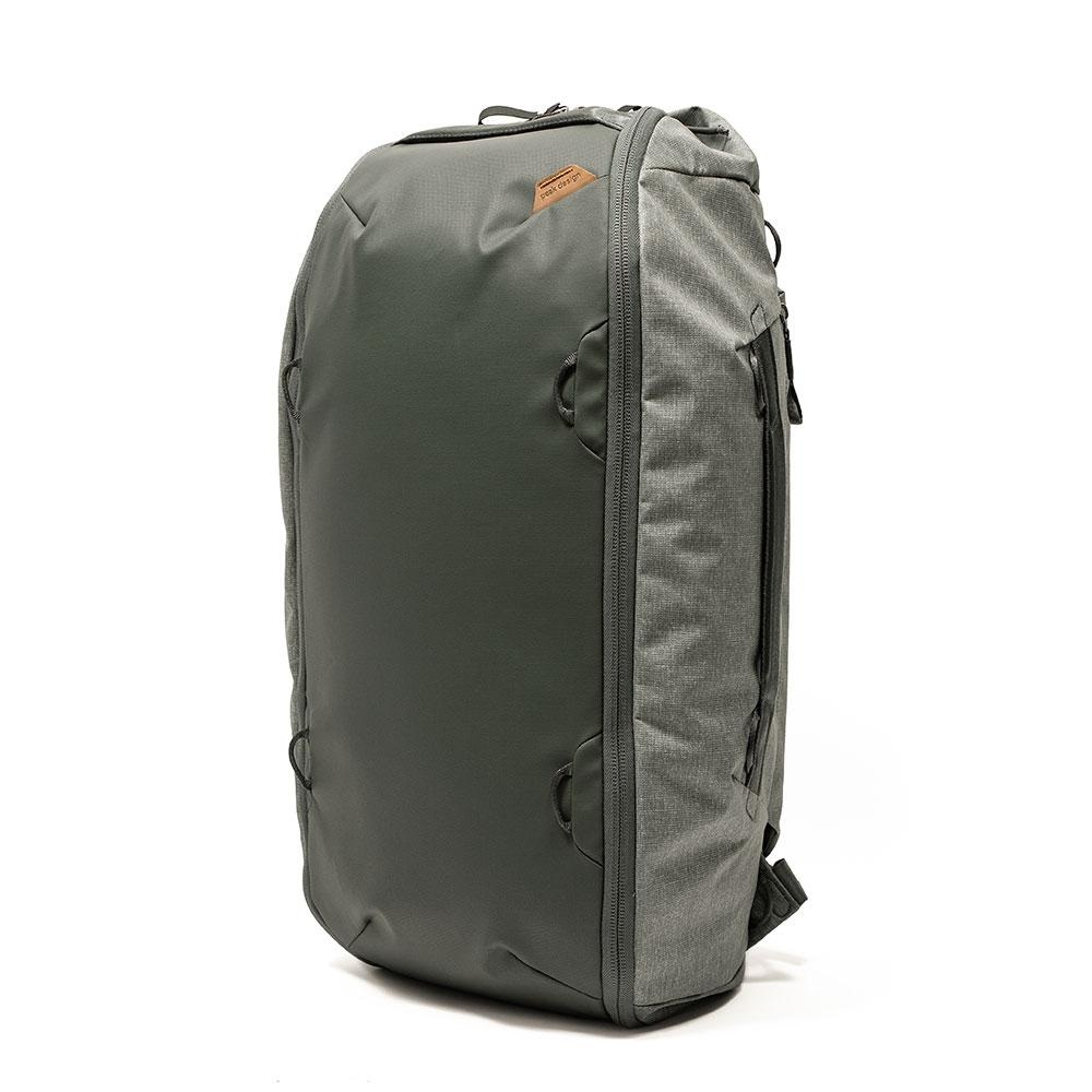 Peak Design Travel Duffelpack 65L Sage - Borsone da viaggio con spallacci ergonomici e massima capacità di carico
