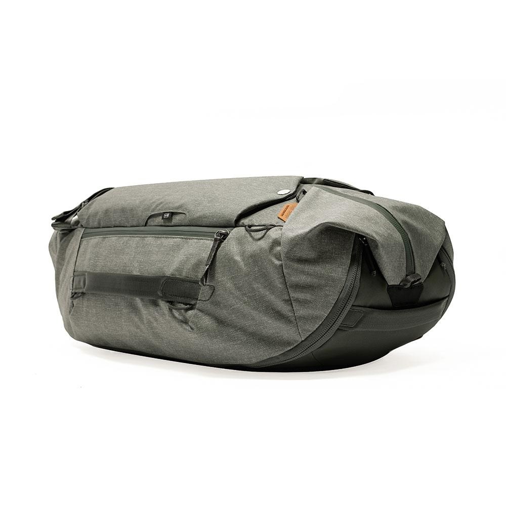 Peak Design Travel Duffelpack 65L Sage - Borsone da viaggio con spallacci ergonomici e massima capacità di carico