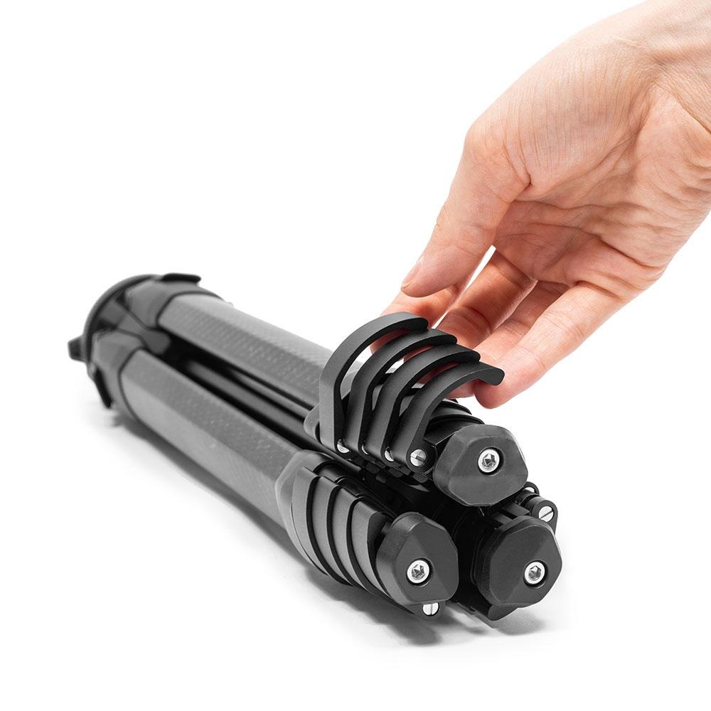 Peak Design Travel Tripod Carbon - Treppiede in Fibra di Carbonio Ultra Leggero e Compatto per Fotocamere Digitali e Film