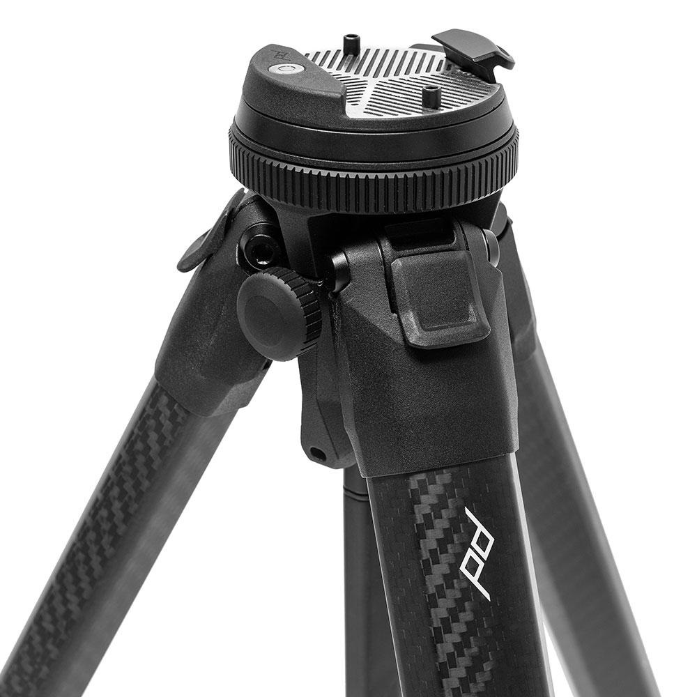 Peak Design Travel Tripod Carbon - Treppiede in Fibra di Carbonio Ultra Leggero e Compatto per Fotocamere Digitali e Film