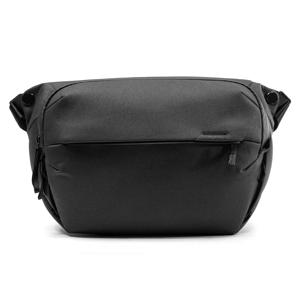 Peak Design Everyday Sling 10L v2 Borsa a Tracolla Nero - Imbottita e Antiscivolo