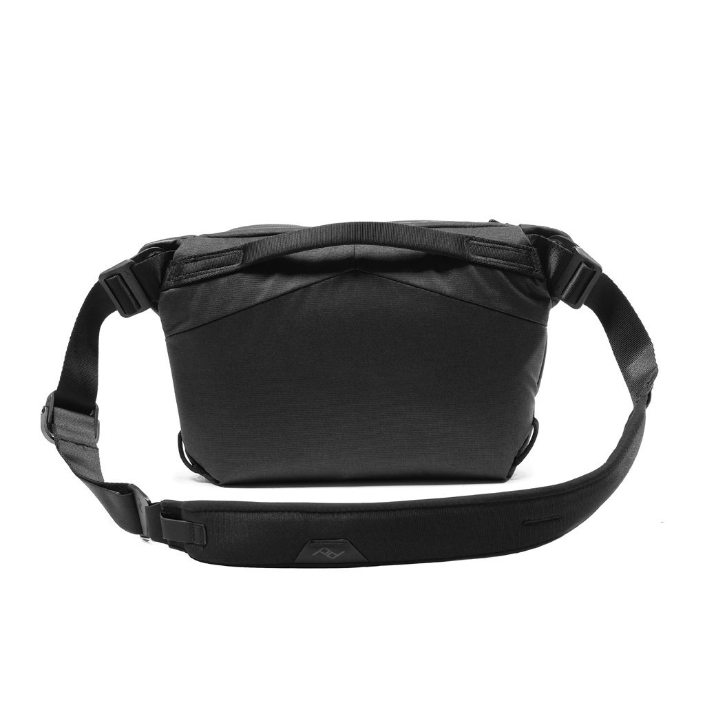 Peak Design Everyday Sling 10L v2 Borsa a Tracolla Nero - Imbottita e Antiscivolo