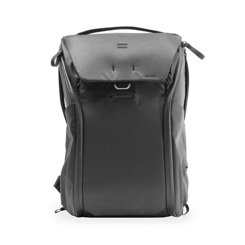 Peak Design Everyday Backpack 30L V2 - Zaino Nero Versatile per Fotografi e Creativi, Accesso Laterale e Superiore, Compatibile con Laptop da 13