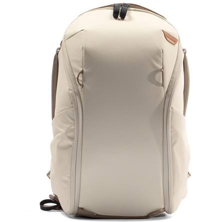 Peak Design Everyday Backpack Zip v2 15L Bone - Zaino Versatile in Poliuretano per Fotografi