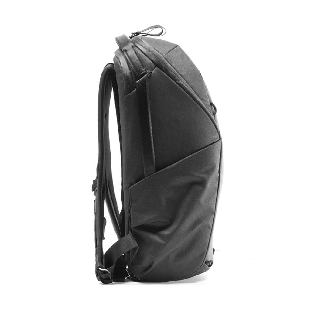Peak Design Everyday Backpack 20L Zip v2 Nero - Zaino in Nylon e Poliuretano per Fotografi e Creatori di Contenuti