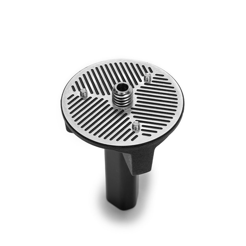 Peak Design Adattatore Universale per Testa Video Tripod - Compatibile con Teste di Terze Parti, Filettatura da 1/4 Pollice, Installazione Rapida, Garanzia a Vita