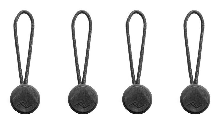 Peak Design Micro Anchor - Set di 4 Ancoraggi Neri per Fotocamera con Garanzia a Vita