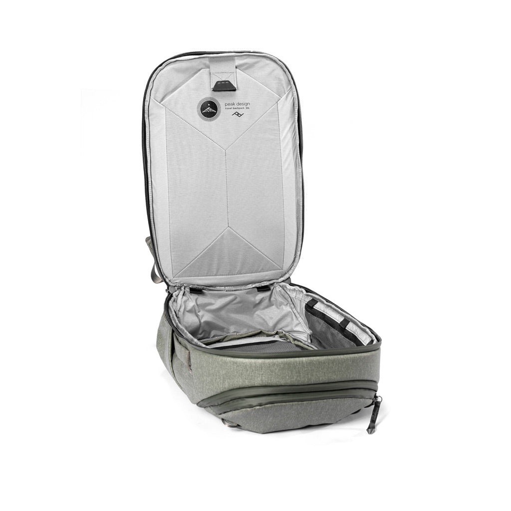 Peak Design Travel Backpack 30L - Zaino da Viaggio Salvia Unisex con Funzionalità Espandibili