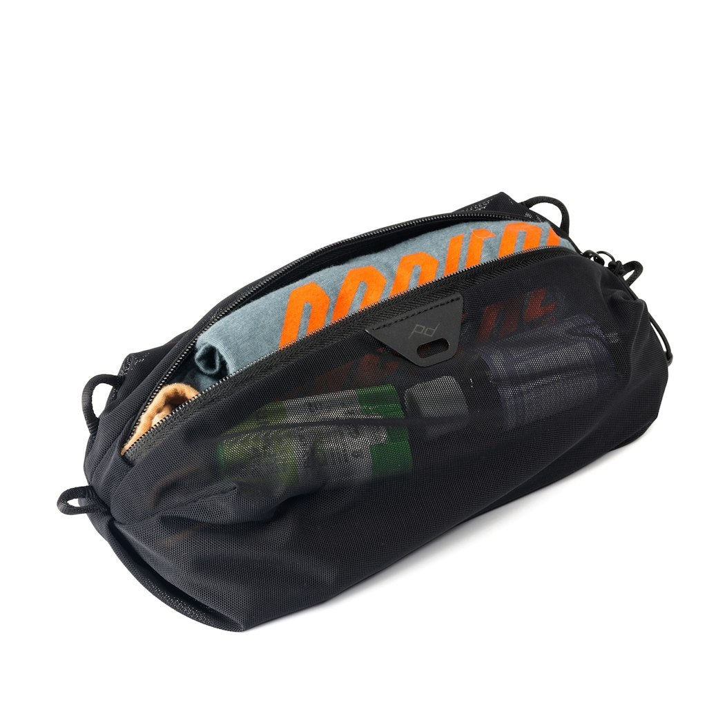 Peak Design Ultralight Mesh Packing Cube X-Small - Cubo ultraleggero nero per organizzazione e trasporto