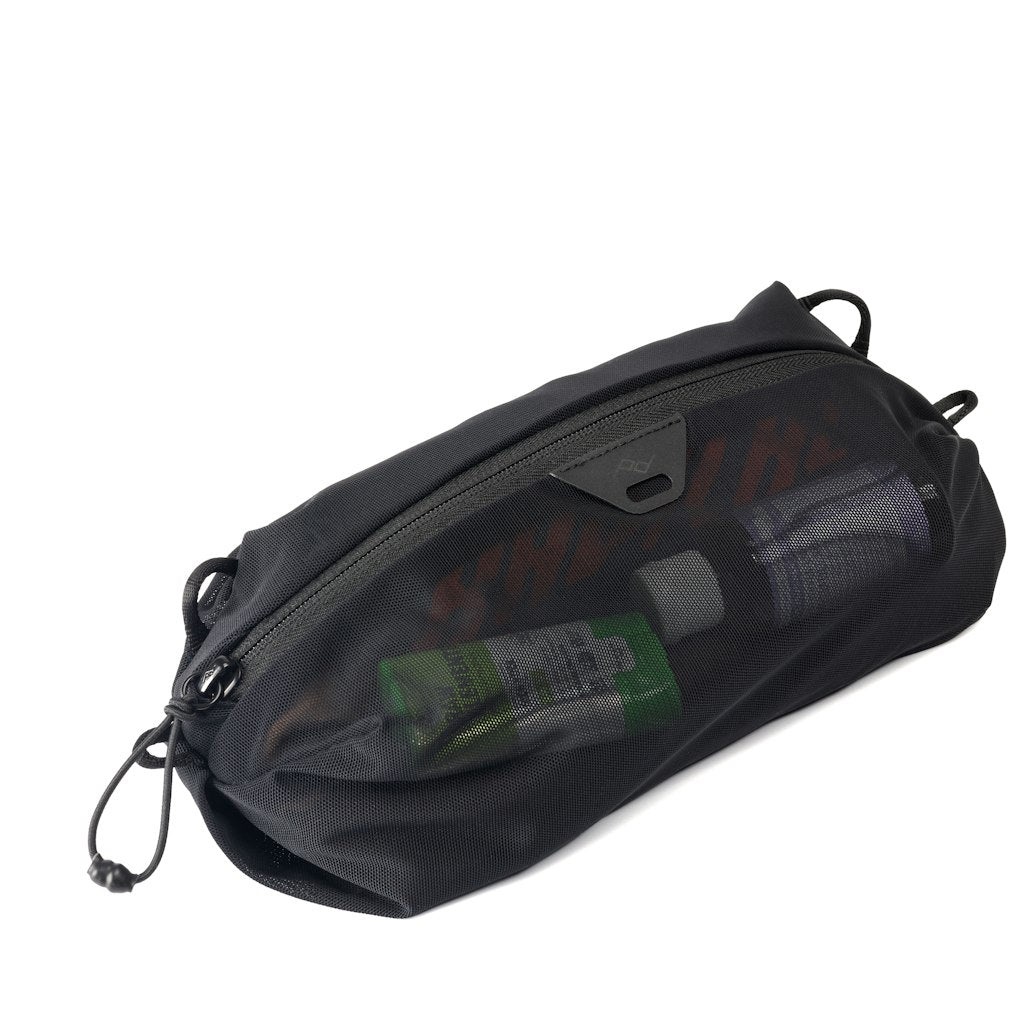 Peak Design Ultralight Mesh Packing Cube X-Small - Cubo ultraleggero nero per organizzazione e trasporto