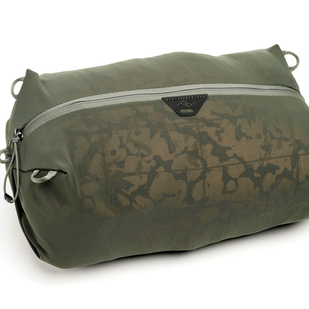 Peak Design Ultralight Mesh Packing Cube Small - Cubo ultraleggero in salvia per organizzare il tuo bagaglio