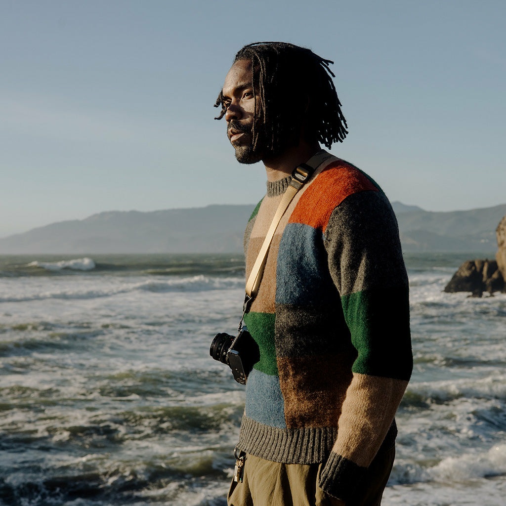 Peak Design Slide Lite Tracolla Coyote - Cinghia Regolabile in Nylon e Pelle per DSLR e Mirrorless