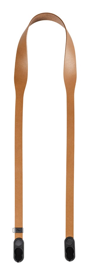 Peak Design Tracolla in Pelle Tan Standard per Fotocamera