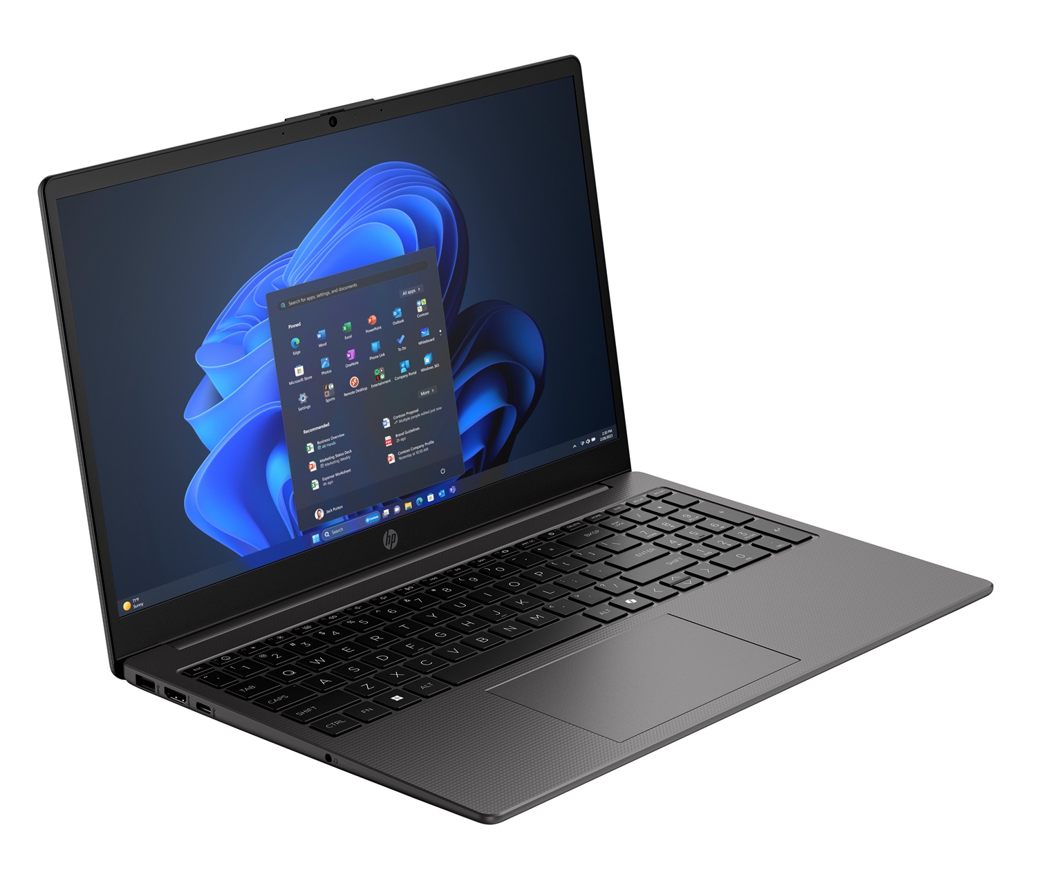 HP Notebook 250R G10 - Intel Core 3 100U, 8GB RAM, 512GB SSD, 15.6