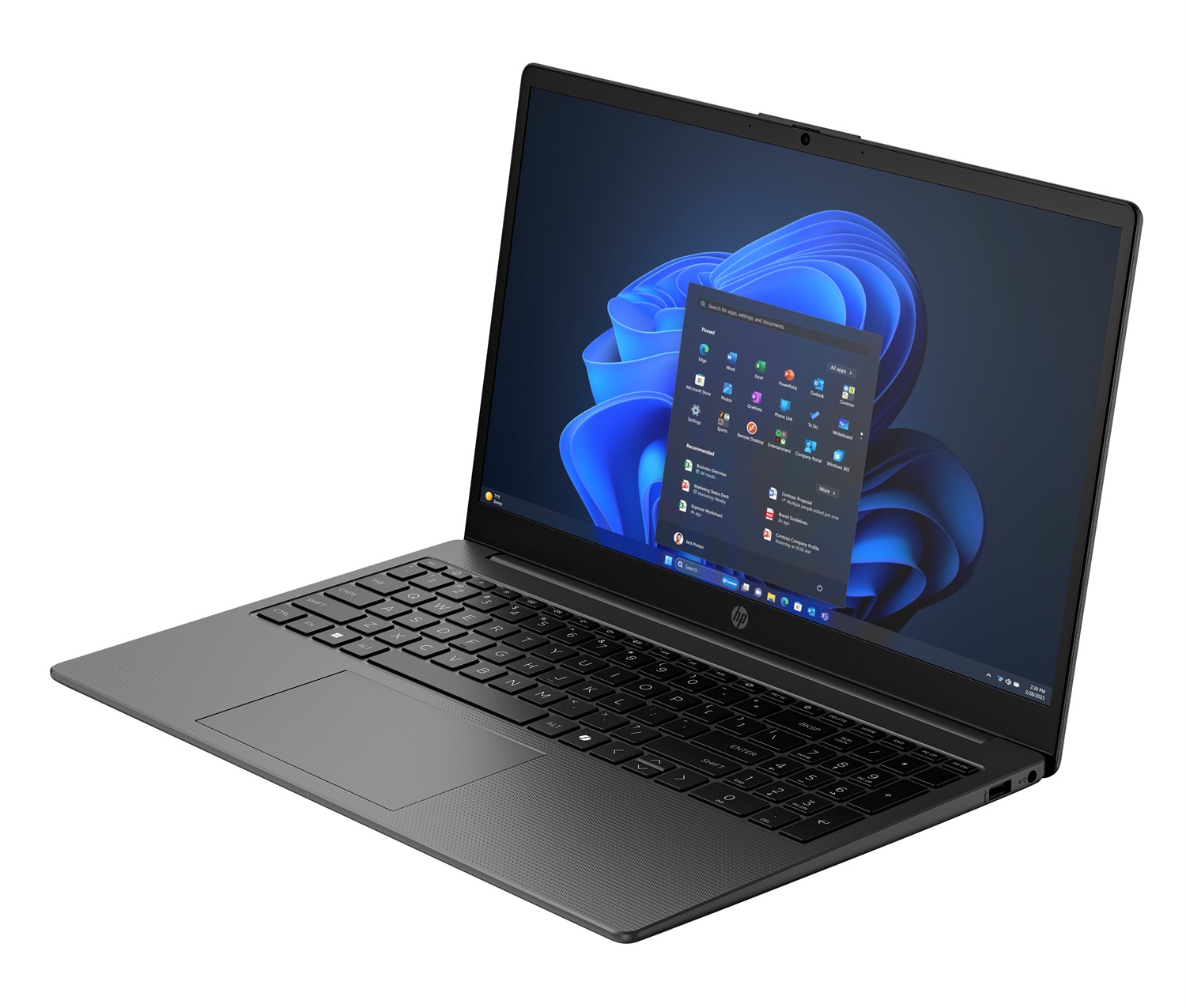 HP Notebook 250R G10 - Intel Core 3 100U, 8GB RAM, 512GB SSD, 15.6