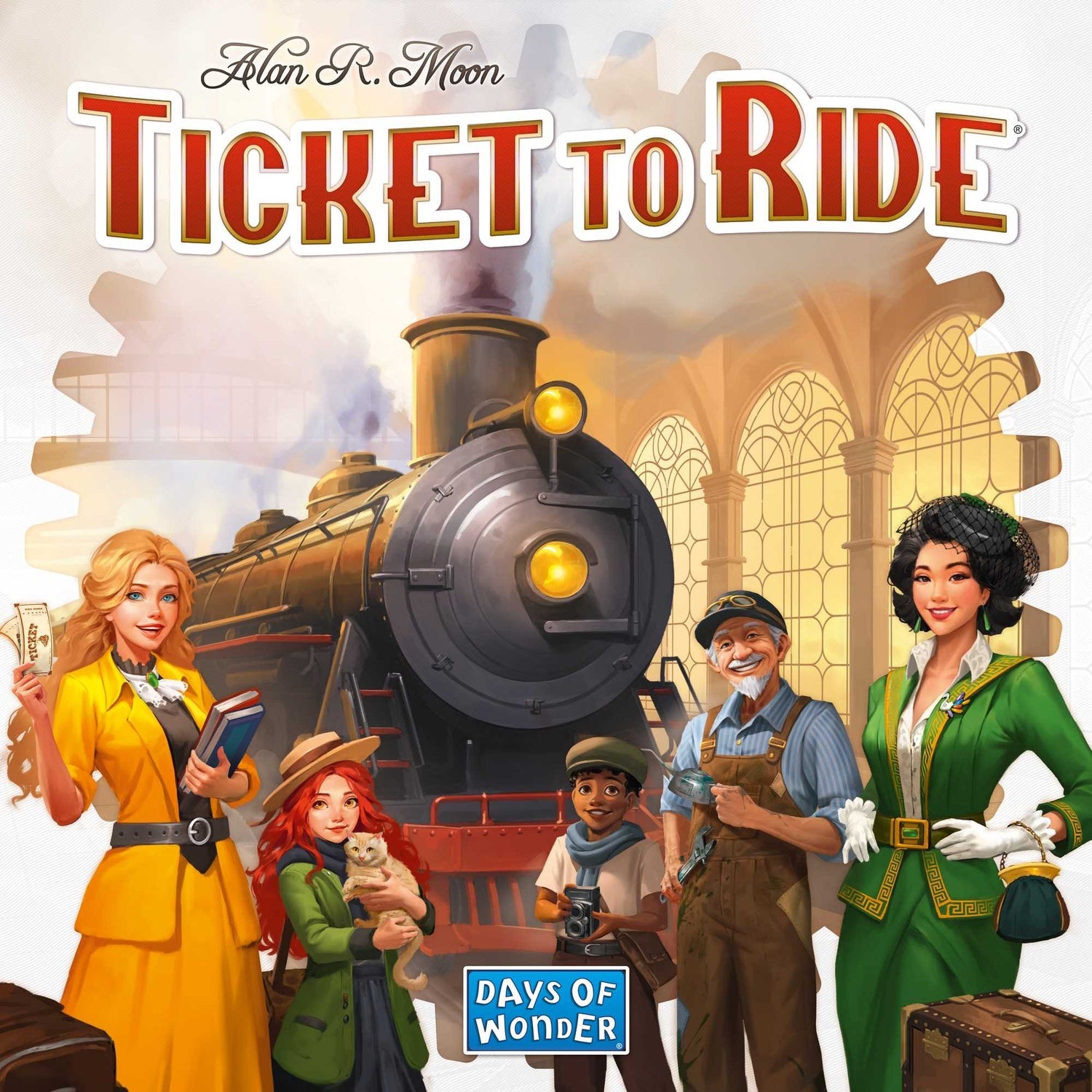 Days of Wonder Asmodee Ticket to Ride Refresh - Gioco da tavolo per famiglie, Età 8 , 2-5 giocatori, Tempo di gioco 30-60 minuti