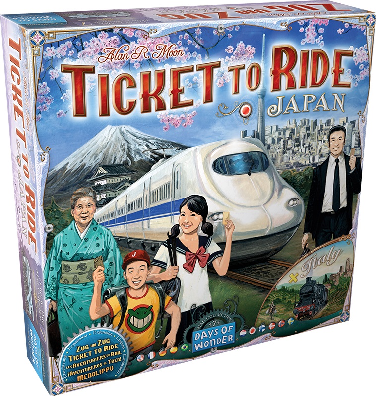 Asmodee Ticket to Ride: Japan & Italy - Mappa Collezione Volume 7