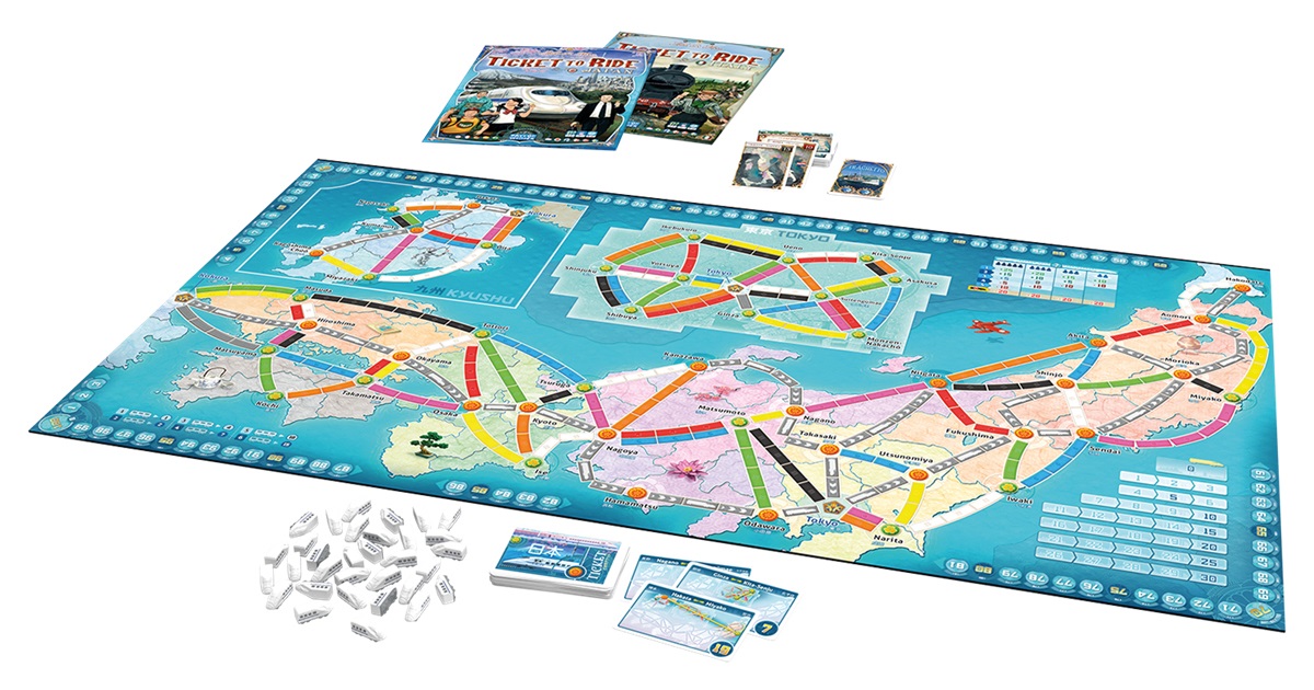 Asmodee Ticket to Ride: Japan & Italy - Mappa Collezione Volume 7