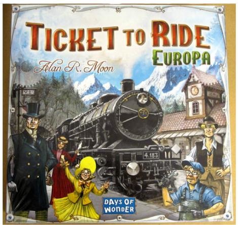 Asmodee Ticket to Ride Europa - Gioco da Tavolo Avventura Ferroviaria per 2-5 Giocatori, Età 8 , Edizione in Italiano