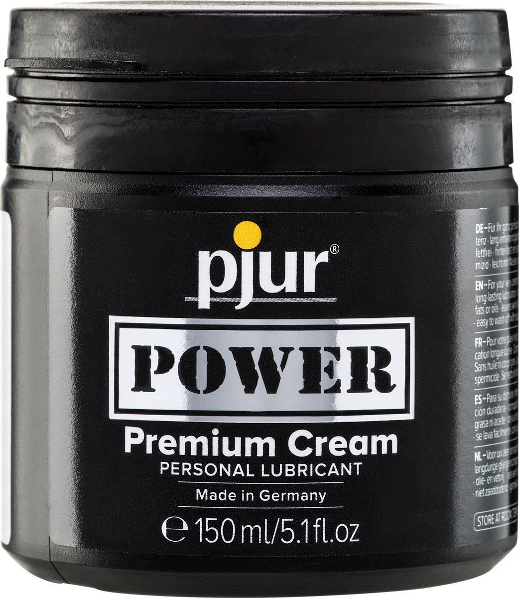 Pjur Power Premium Crema Lubrificante 150 ml - Lubrificante a base di silicone e acqua per uso anale e con sex toys