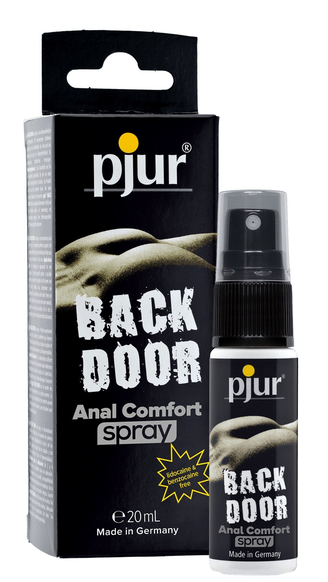 Pjur Back Door Anal Comfort Spray 20 ml - Lubrificante Anale con Pantenolo e Aloe Vera per un Comfort Superiore