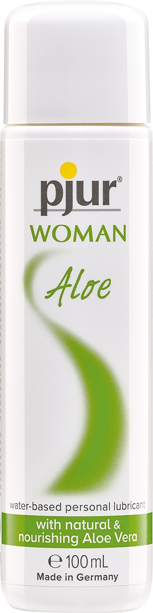 Pjur Woman Aloe - Lubrificante Personale a Base d'Acqua con Aloe Vera - 100 ml