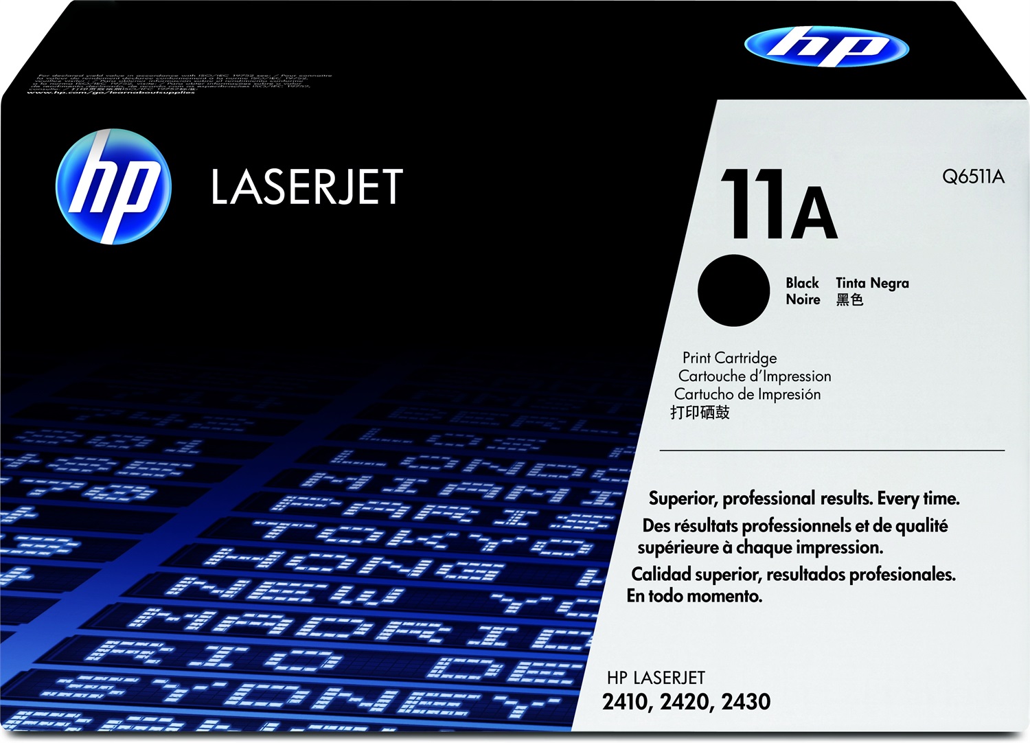 HP Q6511A 11A Toner Nero Originale per LaserJet - 6000 Pagine