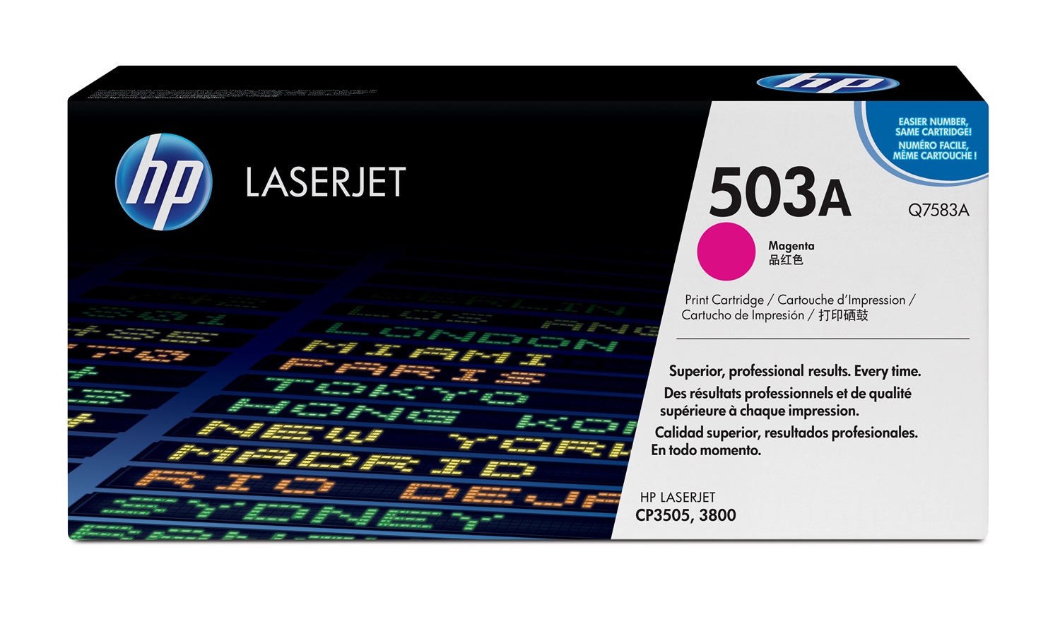 HP Toner Originale Q7583A Magenta 503A - Fino a 6000 Pagine per Color LaserJet 3800 e CP3505