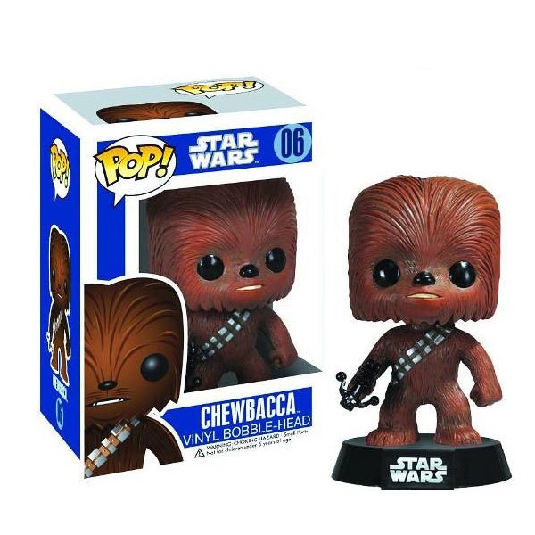 Funko Chewbacca Bobble Head Pop Star Wars - Figura in Vinile Dettagliata