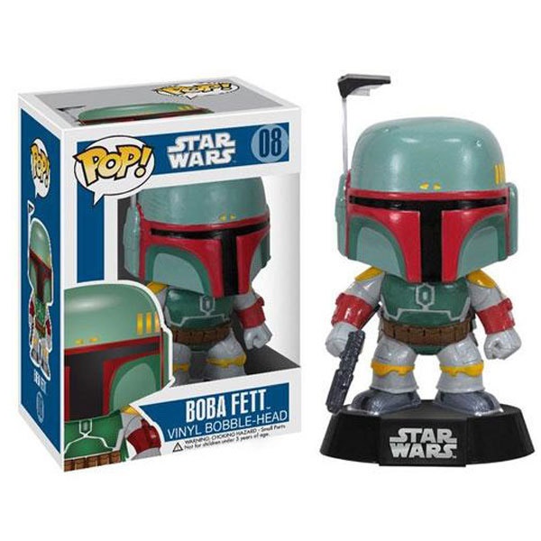 Funko Boba Fett - Figura in Vinile da Collezione - Dimensione 9-10 cm - Merchandising Ufficiale - Idea Regalo