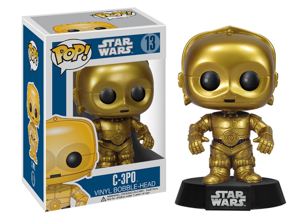 FUNKO Pop! Bobble Head Star Wars: C-3PO - Figura in Vinile