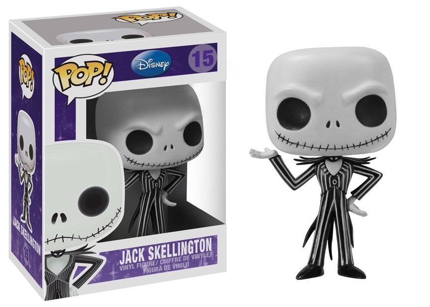 Funko Pop! Disney: Nightmare Before Christmas - Jack Skellington - Action Figure in PVC Eco-Friendly, Altezza 10 cm, Adatta per Bambini 3 Anni