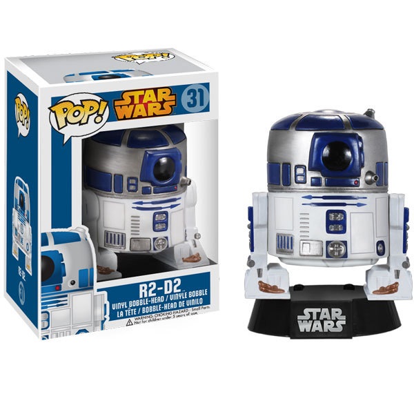 Funko Pop! Star Wars R2-D2 - Figura in Vinile da Collezione Bobble-head - Merchandising Ufficiale e Idea Regalo
