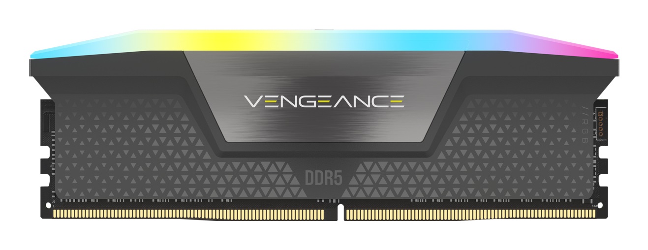 Corsair Vengeance RGB Memoria RAM 64 GB (2 x 32 GB) DDR5 5200 MHz CL40 - Compatibile AMD EXPO e Intel XMP
