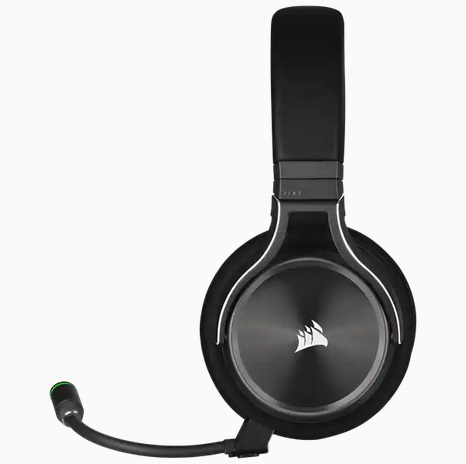 Corsair VIRTUOSO RGB Wireless XT Cuffie da Gioco Circumaurali con Microfono Omnidirezionale, Bluetooth e Connettività Dual Wireless - Nero