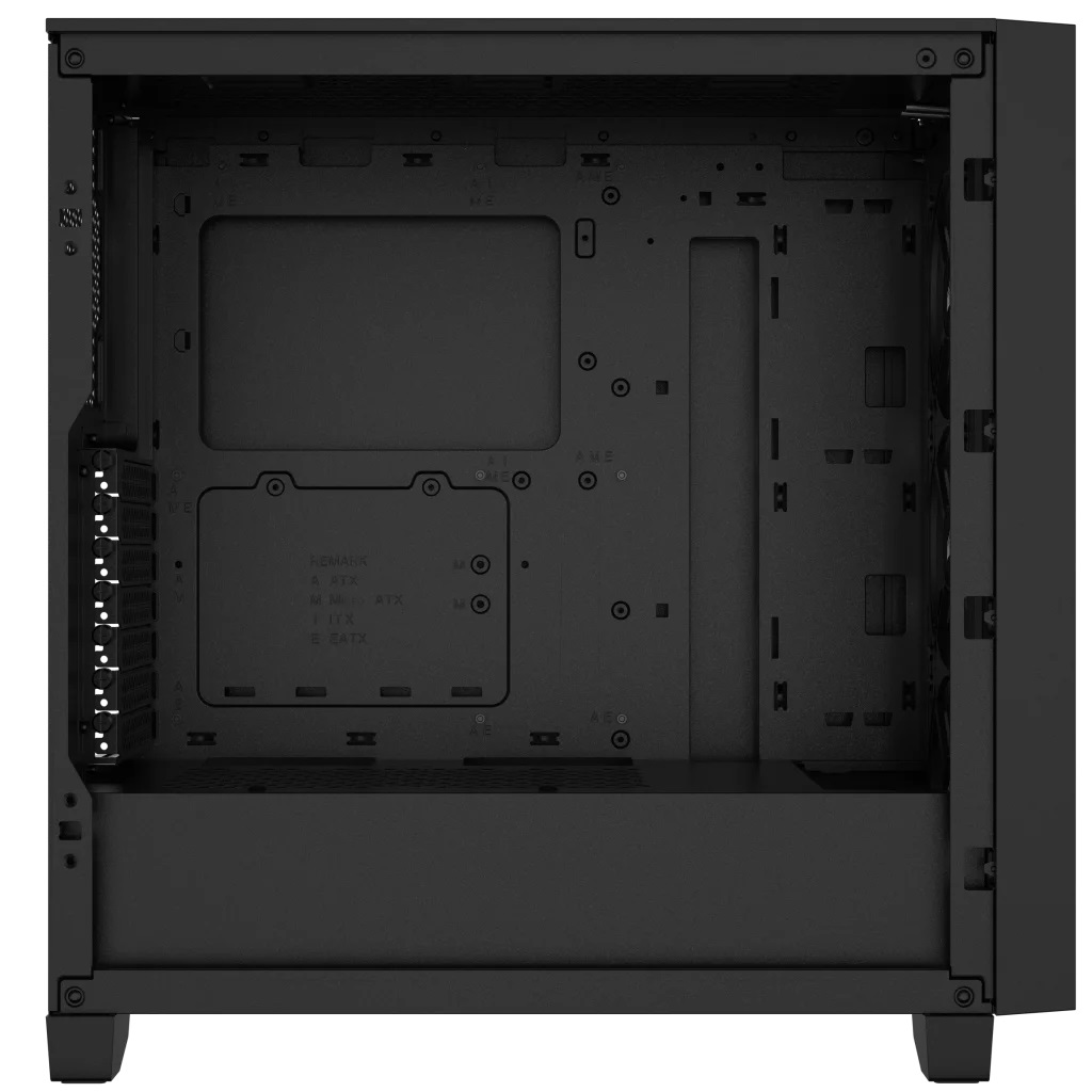 Corsair 3000D RGB Airflow Midi Tower ATX Case con Vetro Temperato e 3 Ventole AR120 RGB - Nero