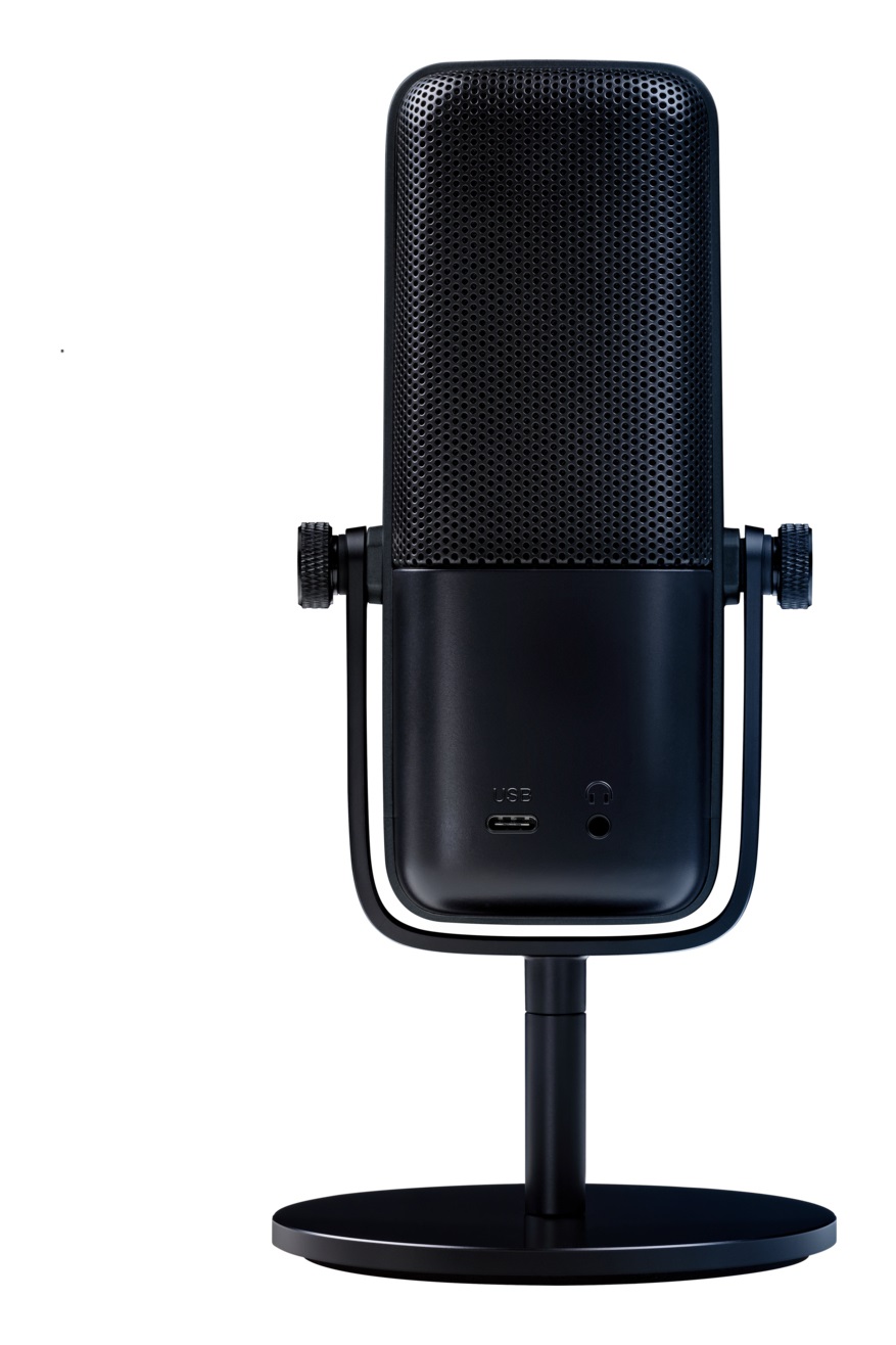 Elgato Wave:3 Nero - Microfono da tavolo USB a Condensatore per Streaming, Podcast e Gaming con Software di Mixaggio