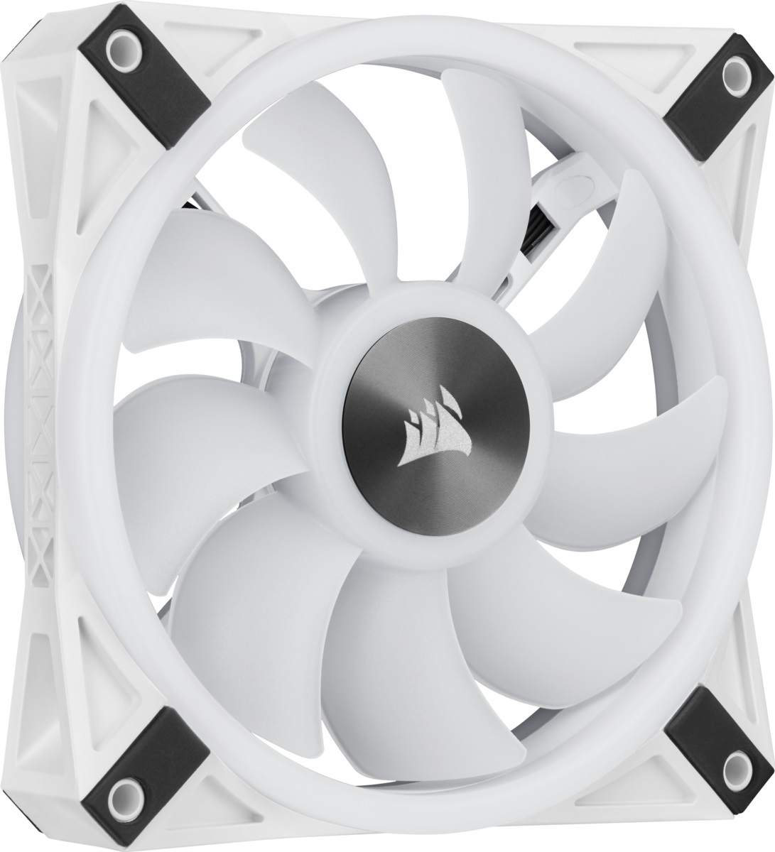 Corsair iCUE QL120 Ventilatore per Computer 12 cm Bianco con 102 LED RGB Regolabili