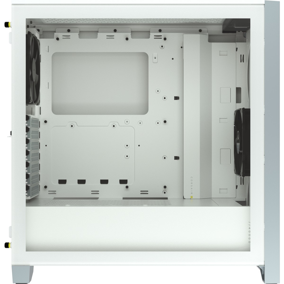 Corsair 4000D Airflow Midi Tower Bianco - Case ATX con Vetro Temperato e Ottima Ventilazione