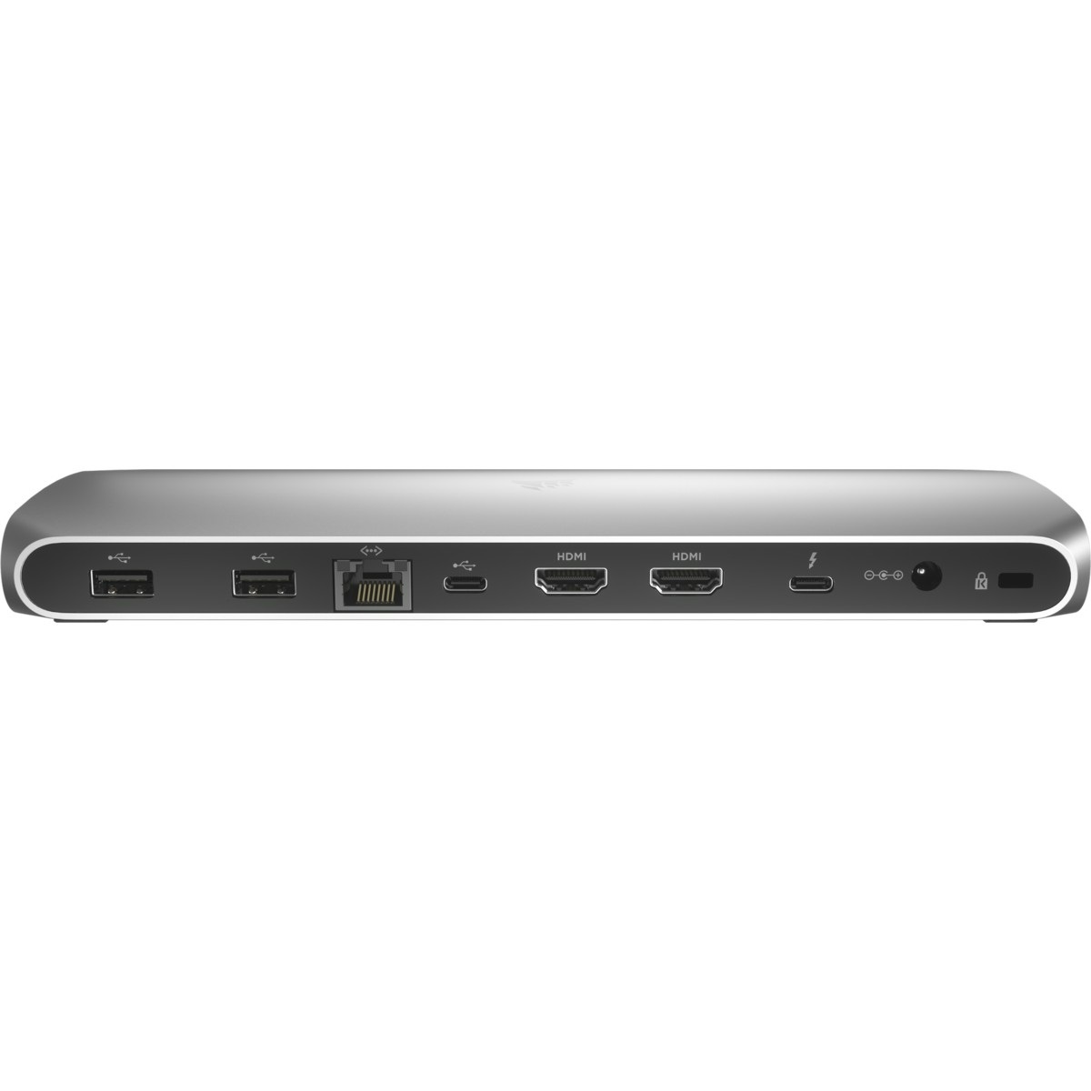 Corsair TBT100 Docking Station Thunderbolt 3 in Acciaio Inossidabile con USB-C, HDMI, Ethernet e Lettore SD
