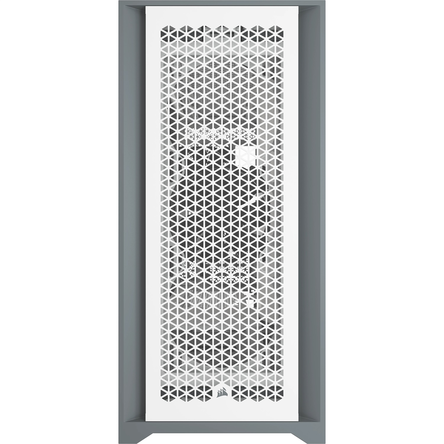 Corsair 5000D AIRFLOW Midi Tower Bianco con Vetro Temperato, Pannello Anteriore a Flusso d'aria Elevato e Due Ventole da 120 mm Incluse