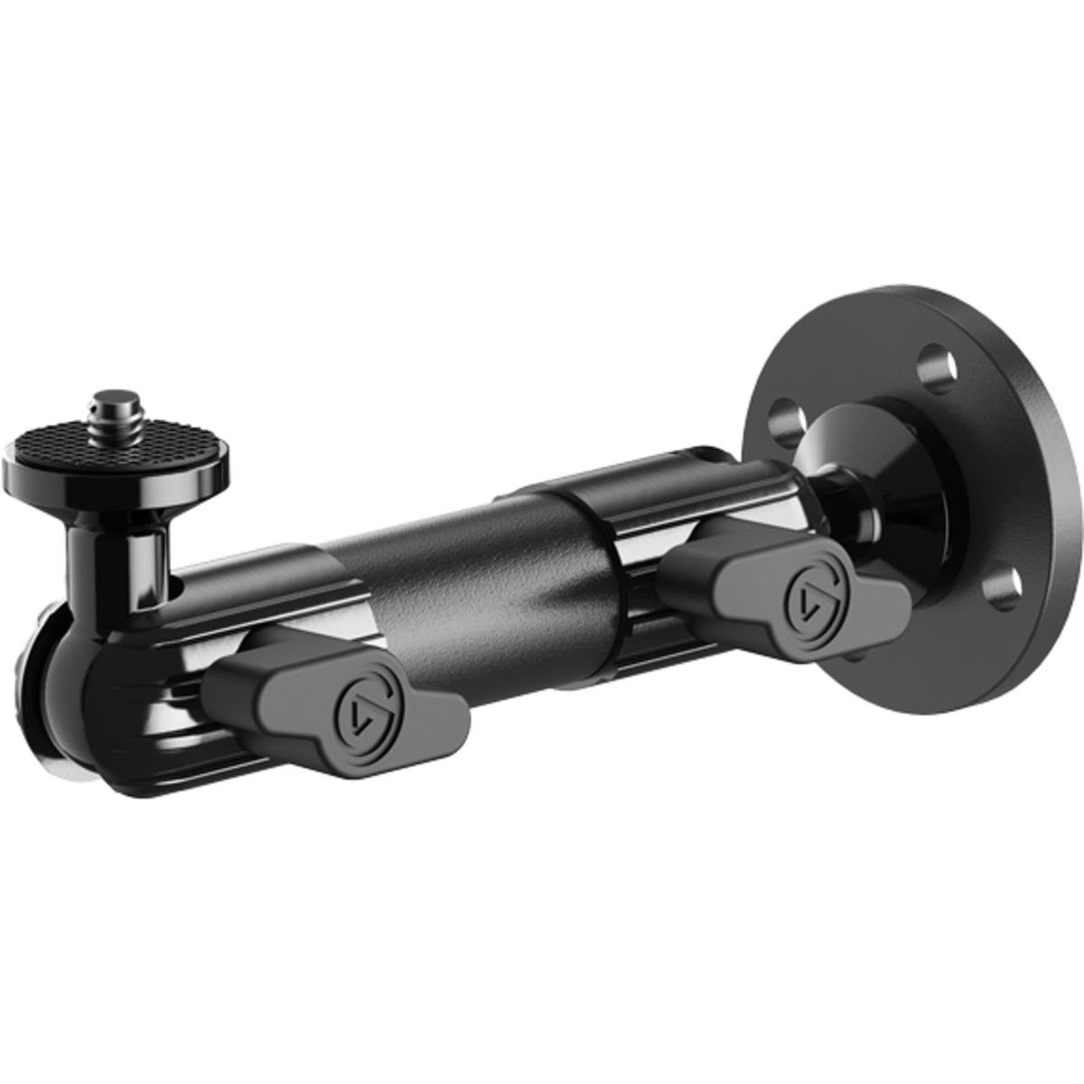 Elgato Wall Mount - Supporto Articolato Nero per Fotocamere e Luci con Filettatura da 1/4 di Pollice