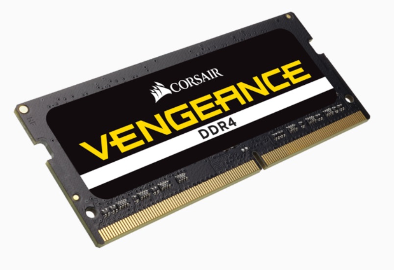 Corsair Vengeance SODIMM 16 GB (1 x 16 GB) DDR4 3200 MHz, Nero, Compatibile con Laptop Intel e AMD