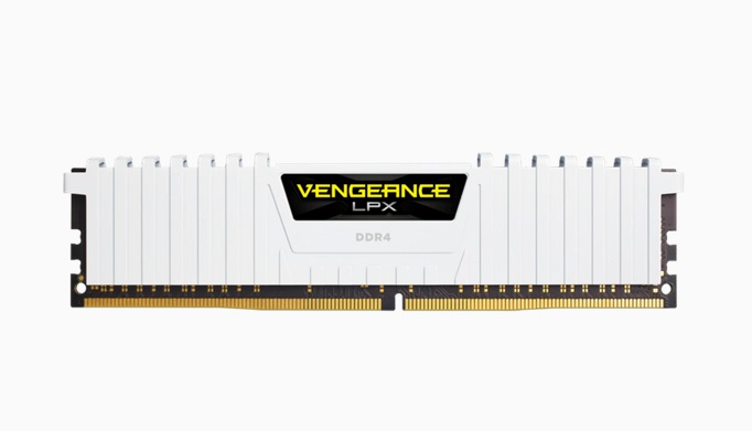Corsair Vengeance LPX 16 GB (2 x 8 GB) DDR4 3200 MHz CL16 - Memoria RAM Bianco/Nero per Overclocking