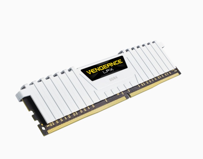 Corsair Vengeance LPX 16 GB (2 x 8 GB) DDR4 3200 MHz CL16 - Memoria RAM Bianco/Nero per Overclocking