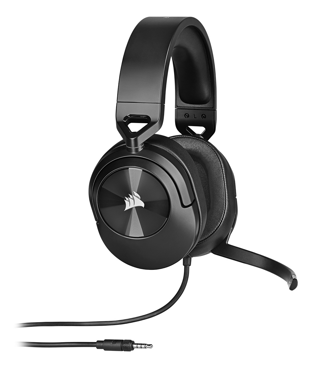 Corsair HS55 STEREO Auricolare Cablato Gaming Carbonio con Microfono e Comfort in Memory Foam