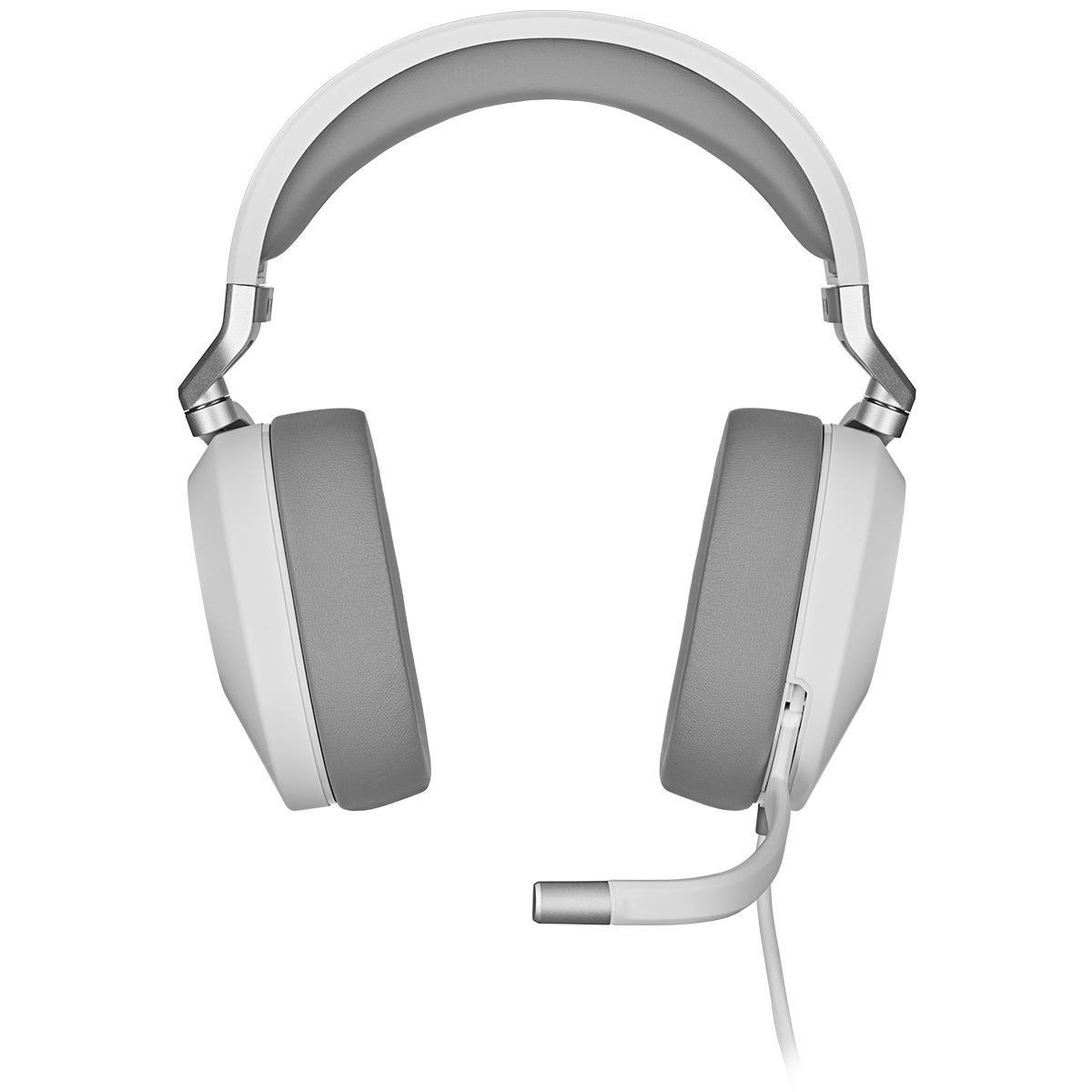 Corsair HS65 SURROUND Cuffie da Gioco Cablate Bianco - Dolby 7.1 Suono Surround, Neodimio 50mm, Compatibili con PC, Mac, PS5, PS4, Xbox, Nintendo Switch e Mobile