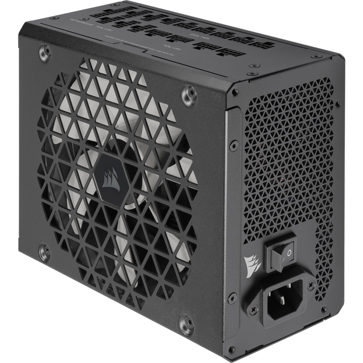 Corsair RM1200x SHIFT Alimentatore ATX 1200W Interamente Modulare con Interfaccia Modulare Laterale, Compatibilità ATX 3.0 e PCIe 5.0, Modalità Ventola Zero RPM, 80 PLUS Gold, Nero