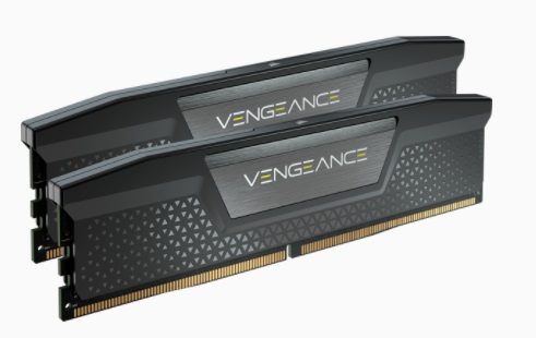 Corsair Vengeance CMK32GX5M2B5600C40 - Memoria RAM 32 GB (2x16GB) DDR5 5600 MHz CL40, Compatibile Intel XMP, Nero