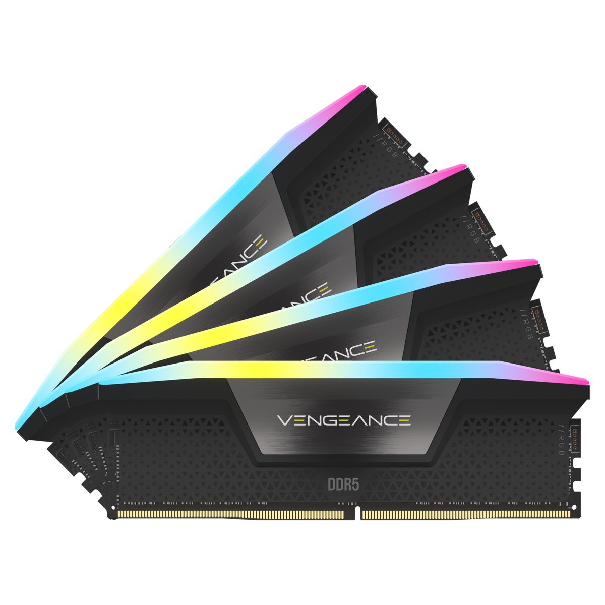 Corsair Vengeance RGB CMH64GX5M4B6600C32 Memoria 64 GB (4 x 16 GB) DDR5 6600 MHz CL32